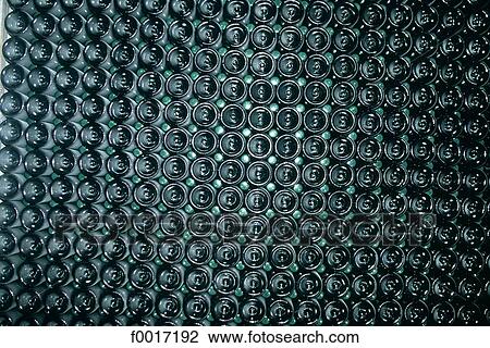 Stock Image - France, Champagne region, Reims, champagne cellar. Fotosearch