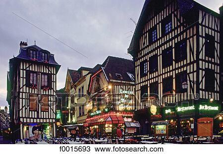 France, Champagne region, Troyes, old city coffe houses View Large Photo Image Stock Image - France, Champagne region, Troyes, old city coffe houses. Fotosearch