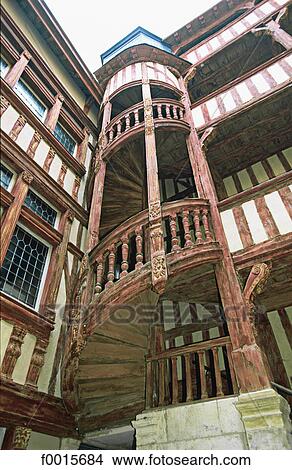 France, Champagne region, Troyes, medieval houses View Large Photo Image Picture - France, Champagne region, Troyes, medieval houses. Fotosearch
