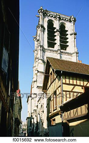 France, Champagne region, Troyes, cathedral Ste Magdalen View Large Photo Image Stock Image - France, Champagne region, Troyes, cathedral Ste Magdalen. Fotosearch