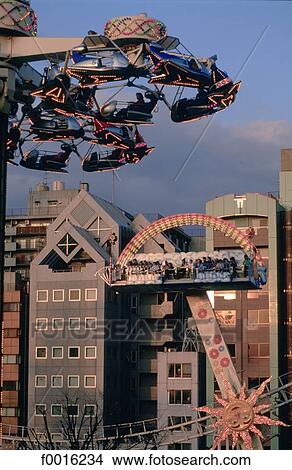 Japan, Tokyo, attractions in a fair View Large Photo Image Picture - Japan, Tokyo, attractions in a fair. Fotosearch