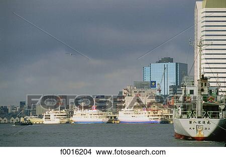 Japan, Tokyo, fishing harbour View Large Photo Image Picture - Japan, Tokyo, fishing harbour. Fotosearch