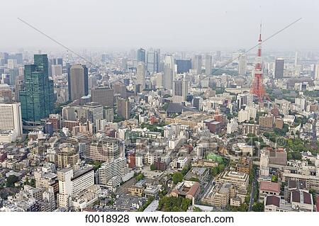 Stock Photo - Japan, Tokyo, general view. Fotosearch