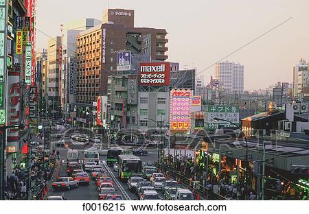 Japan, Tokyo, Shinjuku, business district View Large Photo Image Stock Photography - Japan, Tokyo, Shinjuku, business district. Fotosearch