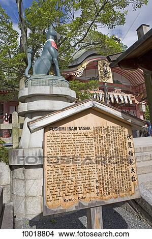 Japan, Kyoto, Fumishi Inari temple View Large Photo Image Picture - Japan, Kyoto, Fumishi Inari temple. Fotosearch