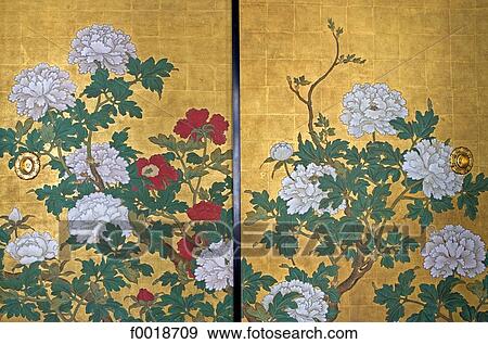Japan, Kyoto, Nijo-jo imperial castle, painted doors View Large Photo Image Stock Photo - Japan, Kyoto, Nijo-jo imperial castle, painted doors. Fotosearch