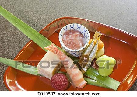Stock Photo - Japan, Kyoto, traditional meal. Fotosearch