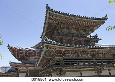 Japan, Kyoto, Uji, Biyodi-in temple View Large Photo Image Stock Image - Japan, Kyoto, Uji, Biyodi-in temple. Fotosearch