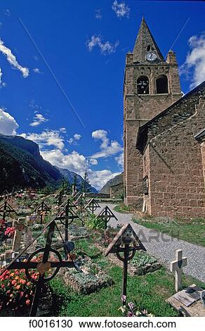 France, Alps, La Grave, cemetery View Large Photo Image Stock Image - France, Alps, La Grave, cemetery. Fotosearch