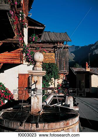 France, Alps, Queyras, St Veyran village View Large Photo Image Stock Image - France, Alps, Queyras, St Veyran village. Fotosearch