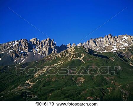 Stock Photo - France, Alps, Valloire, la Setaz. Fotosearch