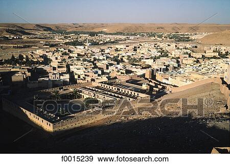 Algeria, Guardaia oasis, the Mozabite old city View Large Photo Image Stock Photo - Algeria, Guardaia oasis, the Mozabite old city. Fotosearch