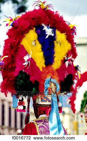 Stock Image - Mexico, ceremonial headdress. Fotosearch