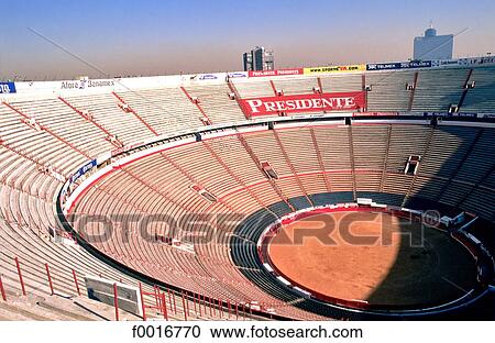 Stock Image - Mexico, Mexico city, plaza de toros. Fotosearch