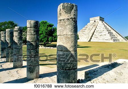 Mexico, Yukatan Chichen Itza View Large Photo Image Stock Photo - Mexico, Yukatan Chichen Itza. Fotosearch