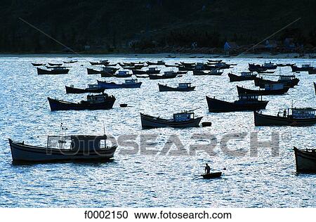Vietnam, Dailand harbour View Large Photo Image Stock Image - Vietnam, Dailand harbour. Fotosearch