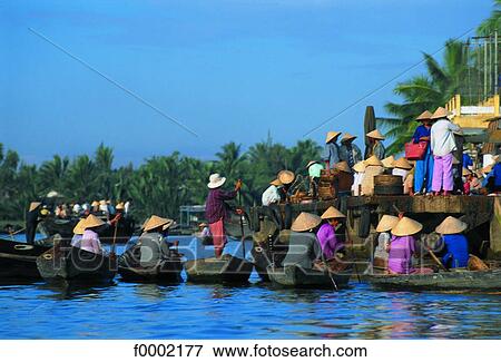 Vietnam, Hoi An View Large Photo Image Stock Photo - Vietnam, Hoi An. Fotosearch