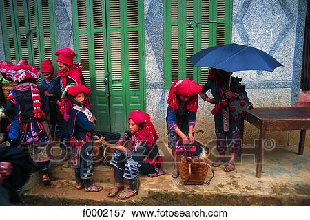 Stock Photo - Vietnam, North, market. Fotosearch