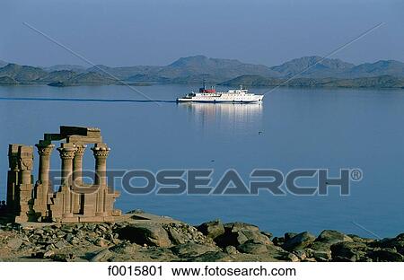 Egypt, cruise on river Nile, Kalabsha temple on lake Nasser View Large Photo Image Stock Image - Egypt, cruise on river Nile, Kalabsha temple on lake Nasser. Fotosearch