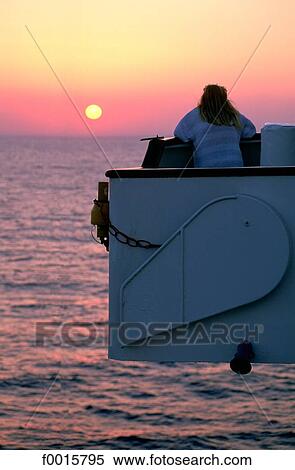 Stock Photography - Egypt, Red sea, sunset. Fotosearch