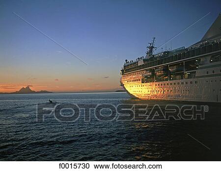 French Polynesia, Windward Islands, cruise on M. S. Paul Gauguin View Large Photo Image Stock Image - French Polynesia, Windward Islands, cruise on M. S. Paul Gauguin. Fotosearch