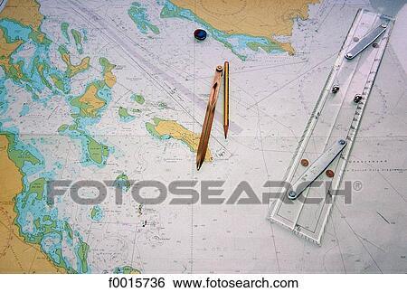 Thailand, drawing the way on marine maps View Large Photo Image Stock Photograph - Thailand, drawing the way on marine maps. Fotosearch