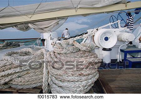 Thailand, sailing boat, on the deck View Large Photo Image Stock Image - Thailand, sailing boat, on the deck. Fotosearch