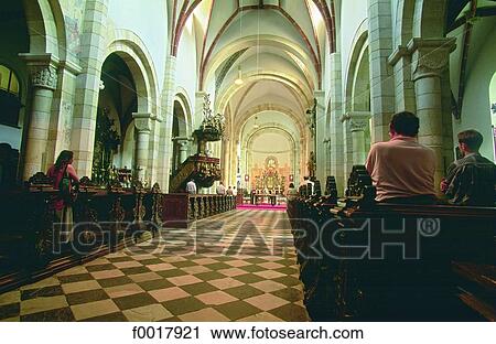 Austria, Graz, cathedral nave View Large Photo Image Stock Image - Austria, Graz, cathedral nave. Fotosearch