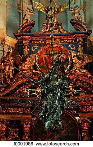 Austria, Salzburg, baroque altar View Large Photo Image Stock Photograph - Austria, Salzburg, baroque altar. Fotosearch