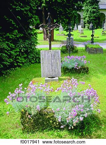 Austria, Salzburg, St Sebastian cemetery View Large Photo Image Stock Image - Austria, Salzburg, St Sebastian cemetery. Fotosearch