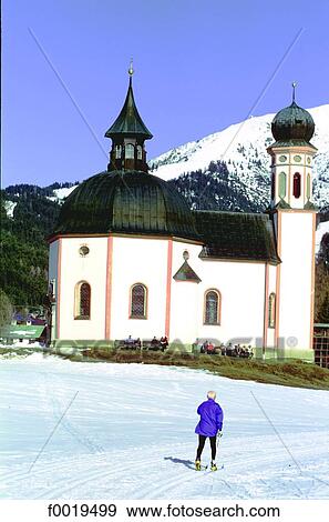 Austria, Tyrol, Seefeld View Large Photo Image Stock Photo - Austria, Tyrol, Seefeld. Fotosearch
