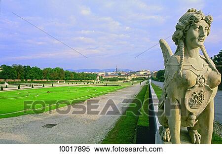 Austria, Vienna, Belvedere park View Large Photo Image Stock Photography - Austria, Vienna, Belvedere park. Fotosearch