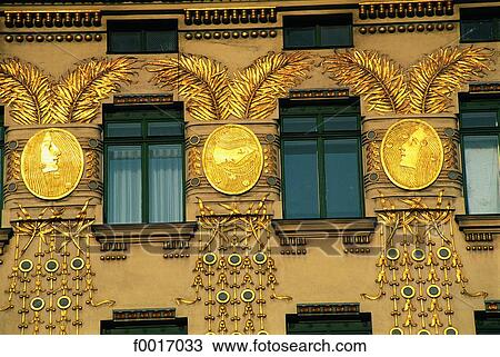 Austria, Vienna, facade View Large Photo Image Stock Image - Austria, Vienna, facade. Fotosearch