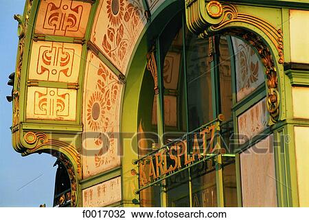 Stock Image - Austria, Vienna, Karsplatz. Fotosearch