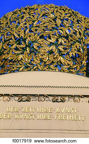 Stock Photo - Austria, Vienna, Secession dome. Fotosearch