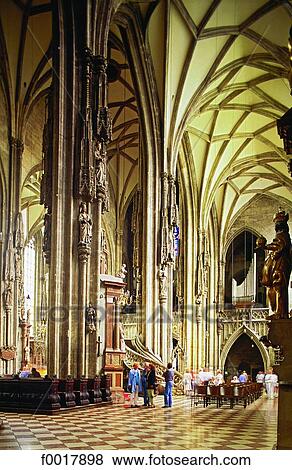 Stock Photo - Austria, Vienna, St Stephan cathedral. Fotosearch