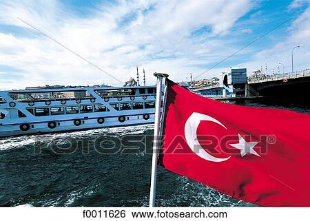 Stock Photograph - Turkey, Istanbul, Cruise on the Bosphorus. Fotosearch