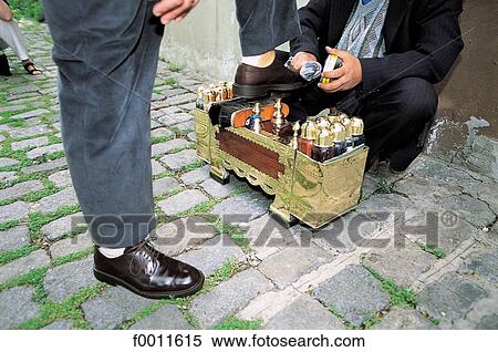 Turkey, Istanbul, Shoe shine in Beyoglü View Large Photo Image Stock Photography - Turkey, Istanbul, Shoe shine in Beyoglü. Fotosearch