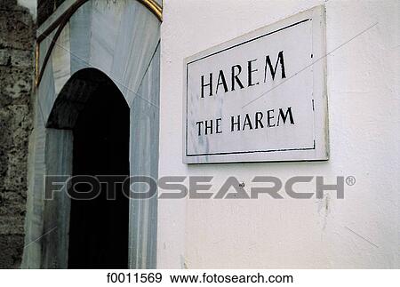 Stock Photo - Turkey, Istanbul, Topkapi palace, the Harem entrance. Fotosearch
