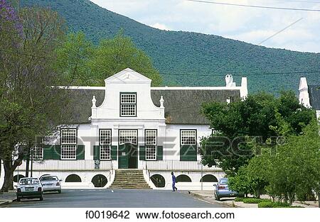 Stock Image - South Africa, Graaf-Reinet, Reinet house. Fotosearch