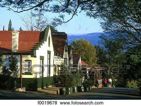 Stock Photo - South Africa, Pilgrim's rest historic village. Fotosearch