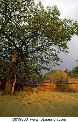 Stock Image - South Africa, Swazi village. Fotosearch