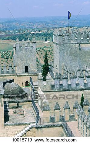 Stock Photo - Spain, Andalusia, Almodovar del Rio castle. Fotosearch