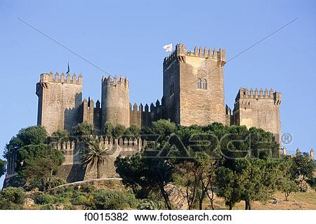 Spain, Andalusia, near Cordoba, Almodovar del Rio castle View Large Photo Image Stock Image - Spain, Andalusia, near Cordoba, Almodovar del Rio castle. Fotosearch
