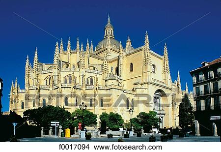 Picture - Spain, Castilla y Leon, Segovia, cathedral. Fotosearch