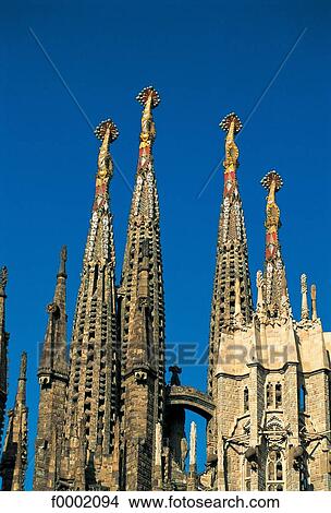 Spain, Catalonia, Barcelona, Sagrada Familia View Large Photo Image Picture - Spain, Catalonia, Barcelona, Sagrada Familia. Fotosearch