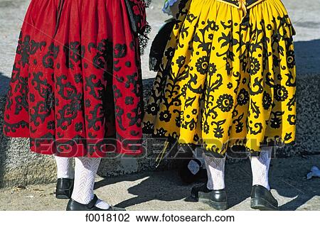 Spain, Extremadura, traditionnal dress View Large Photo Image Stock Image - Spain, Extremadura, traditionnal dress. Fotosearch