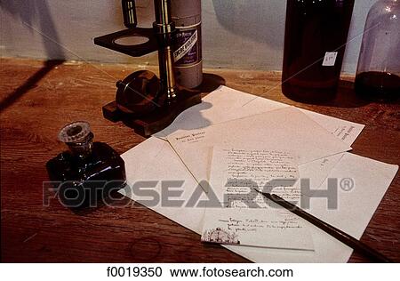 Stock Image - France, Franche Comté, Arbois, Louis Pasteur's house. Fotosearch