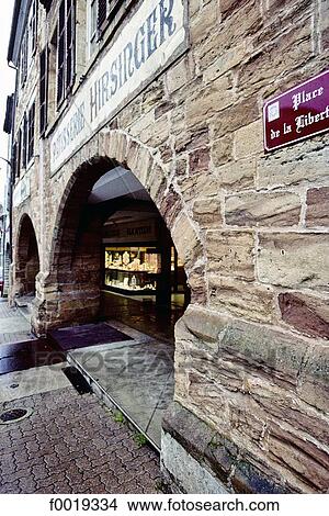 Picture - France, Franche Comté, Arbois, chocolate museum. Fotosearch