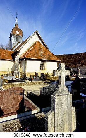 France, Franche Comté, Lake St Point, cemetery View Large Photo Image Stock Photo - France, Franche Comté, Lake St Point, cemetery. Fotosearch